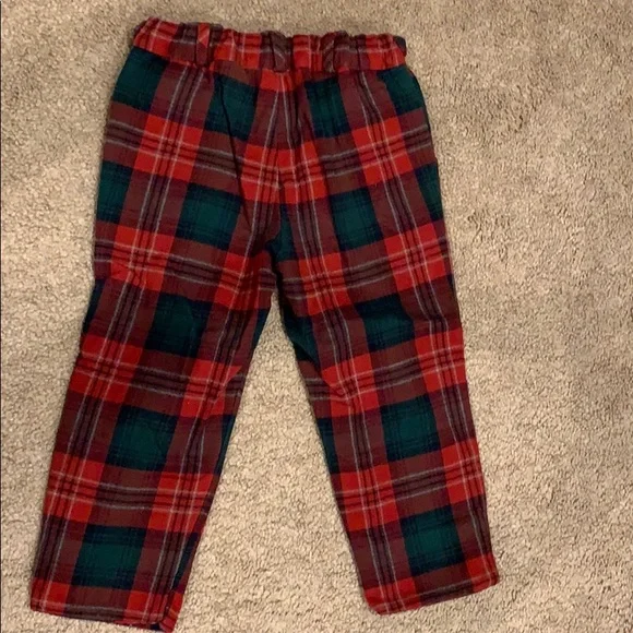 Patachou Christmas Holiday Plaid pants, 2T - Picture 5 of 5
